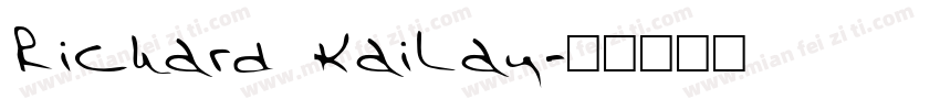 Richard Kailay字体转换